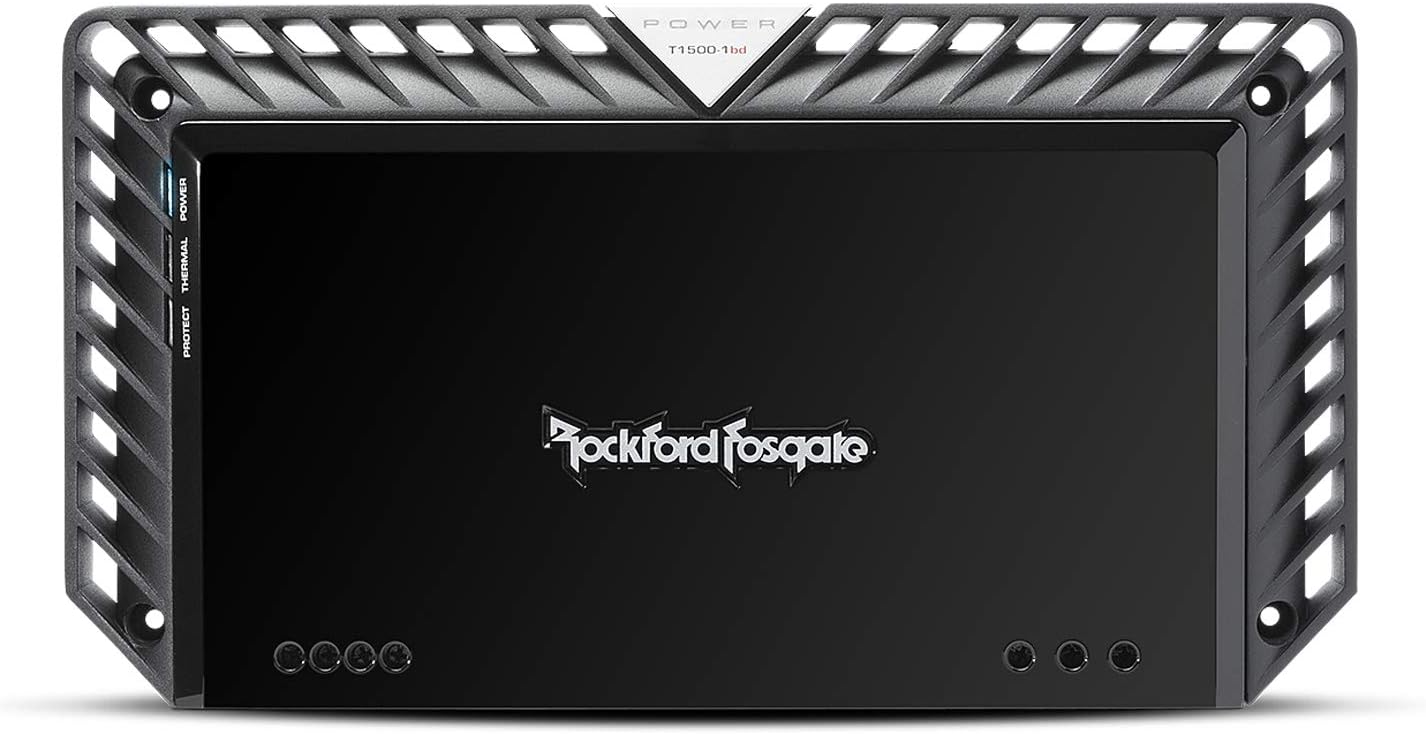 Rockford Fosgate T1500-1bdCP Power 1,500 Watt Class-bd Constant Power Amplifier Rockford Fosgate T1500-1bdCP Power 1,500 Watt Class-bd Constant Power Amplifier